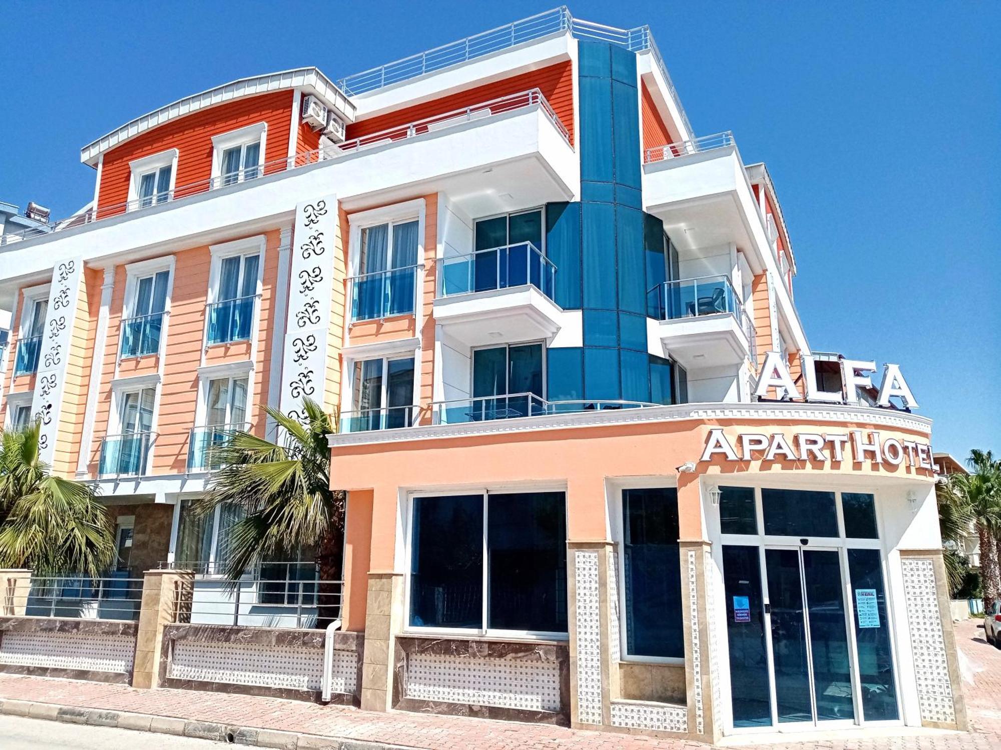 Alfa Apart Hotel 安塔利亚 外观 照片